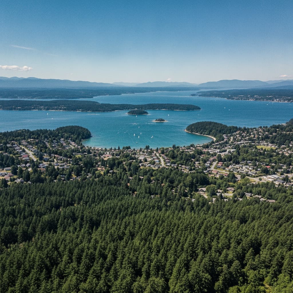 Coastal Miller Landscaping service coverage across Greater Victoria BC including Saanich, Sidney, Colwood, and Esquimalt