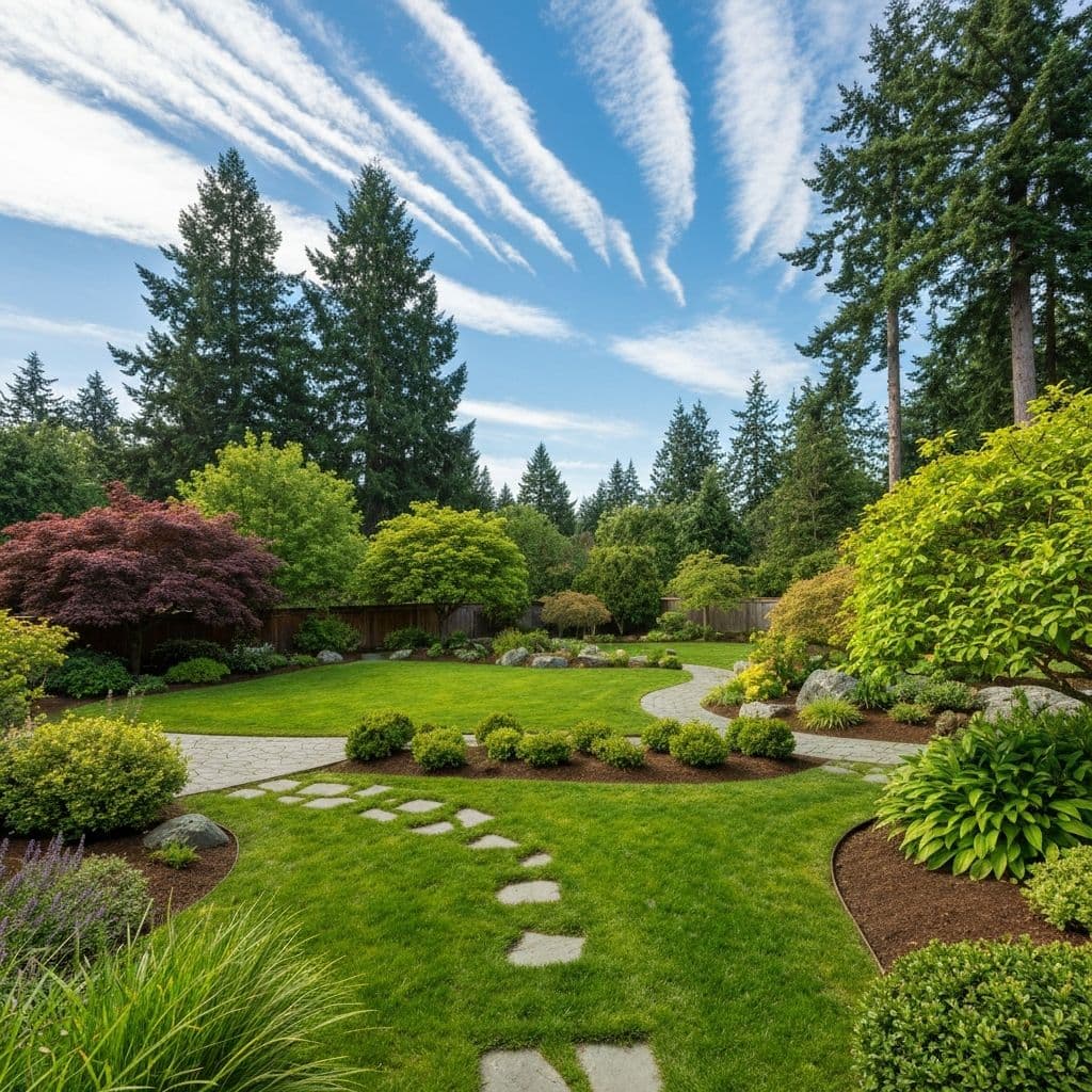 Professionally landscaped property in Victoria BC — Coastal Miller Landscaping