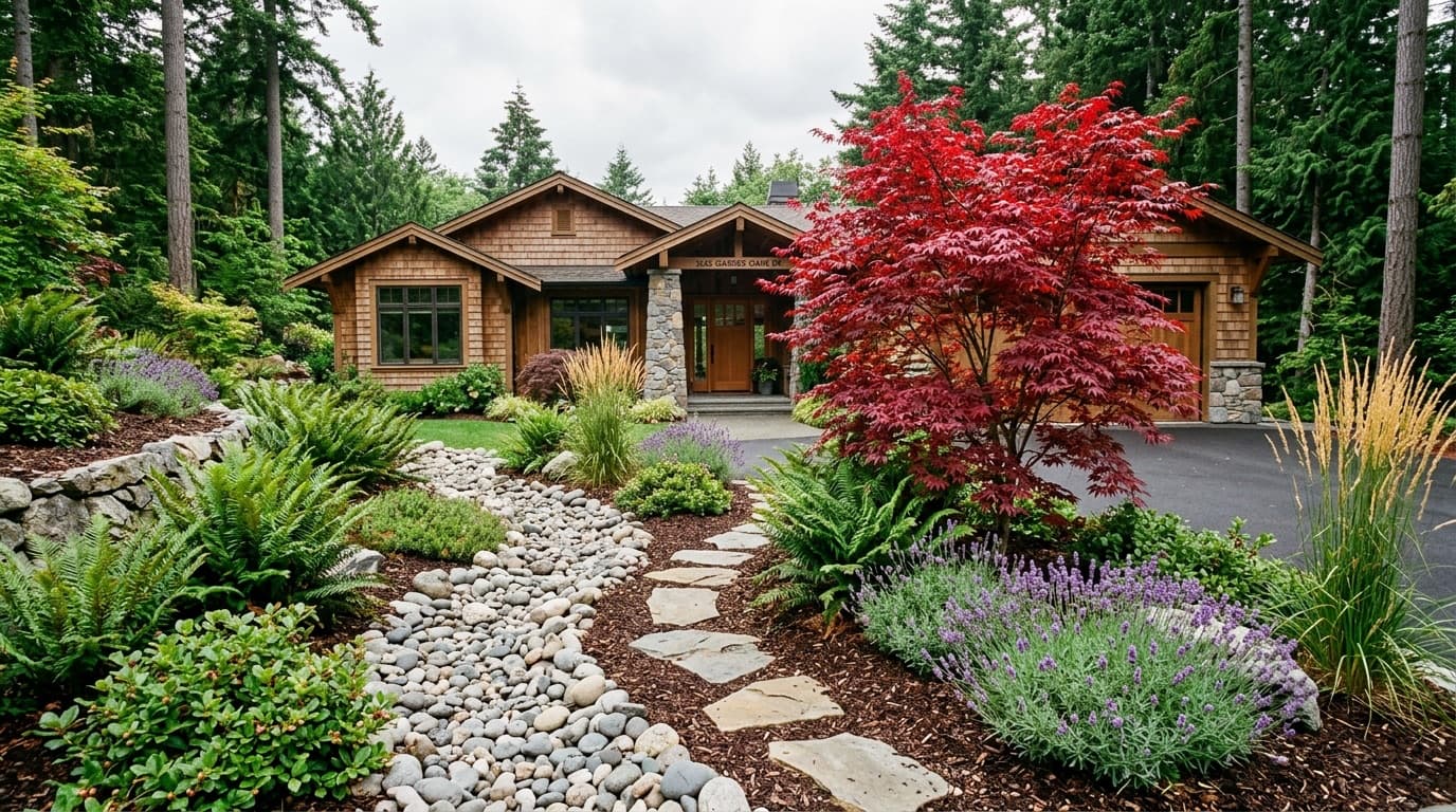 Custom garden design and planting installation in Victoria BC — Coastal Miller Landscaping