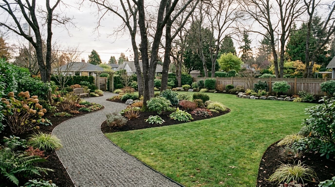 Spring and fall yard cleanup in Victoria BC — Coastal Miller Landscaping